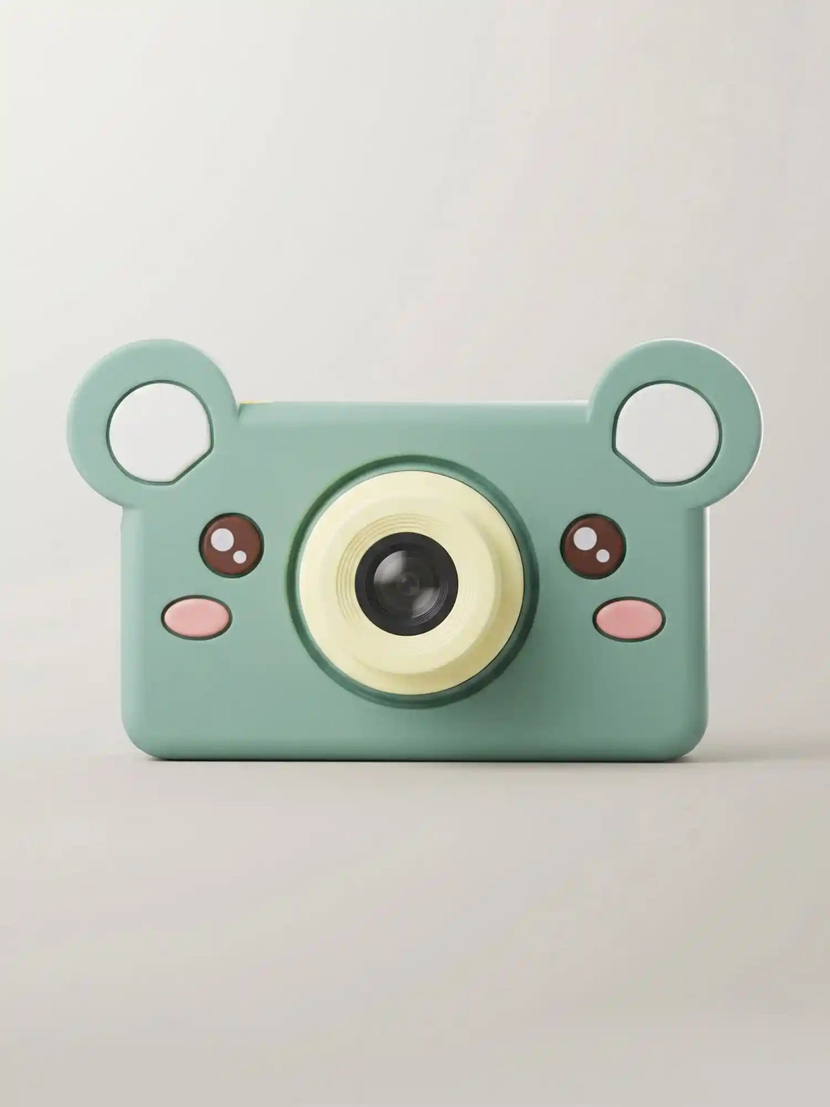 kiimento Bear Digital Camera Model C – Mikayo the Bear green kids camera for ages 3 to 6
