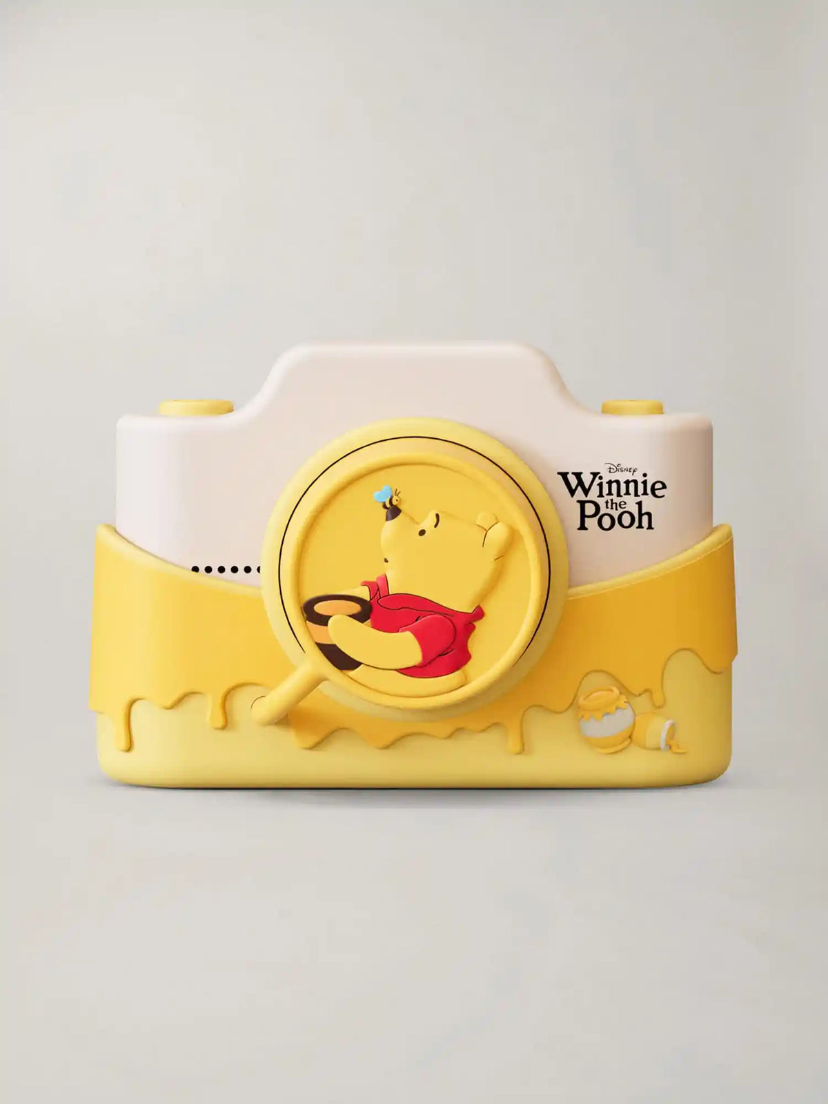 kiimento Disney Winnie the Pooh Digital Camera Model K – yellow Winnie the Pooh touchscreen kids camera for ages 5 to 8